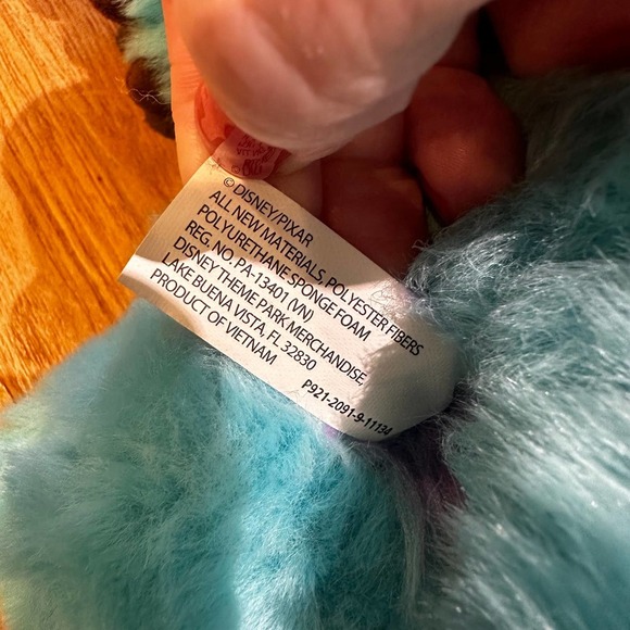 Disney Sully Monsters Inc 12” Kids Collectible Unisex Stuffed Animal Toy - Picture 6 of 9